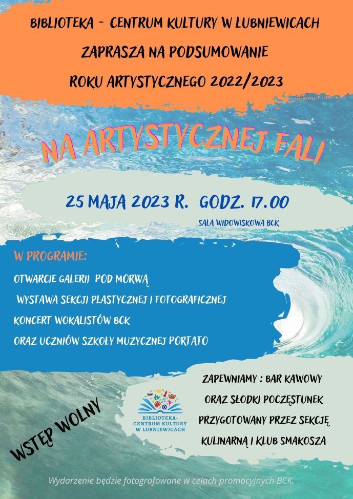 Zakończenie Roku Artystycznego w Bibliotece-Centrum Kultury w Lubniewicach