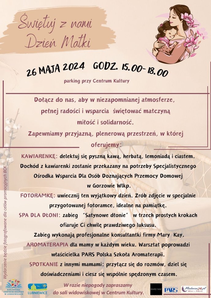 Dzień Matki przy Centrum Kultury w Lubniewicach